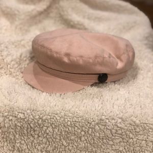 H&M blush captain’s hat / beret